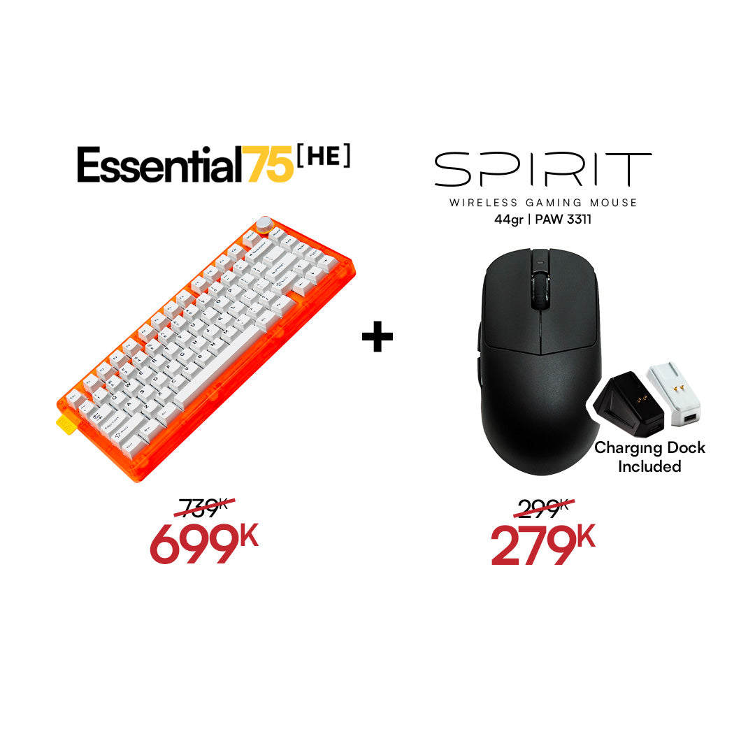 [BUNDLE] Essential75 HE Keyboard & Mouse Bundle