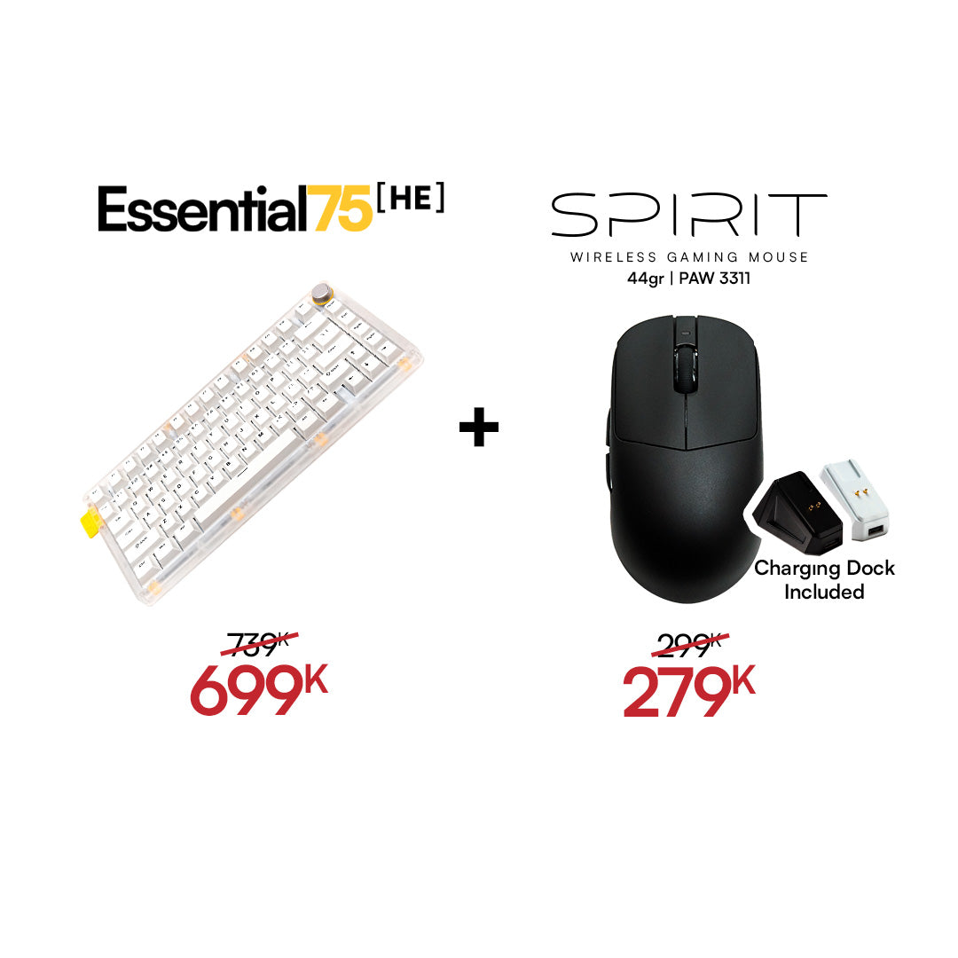 [BUNDLE] Essential75 HE Keyboard & Mouse Bundle