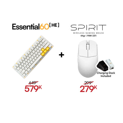 [BUNDLE] Essential60 HE Keyboard & Mouse Bundle
