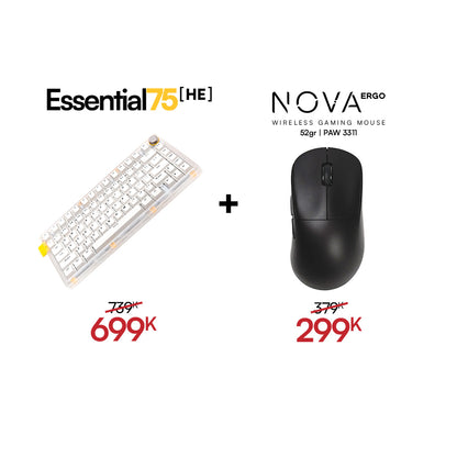 [BUNDLE] Essential75 HE Keyboard & Mouse Bundle