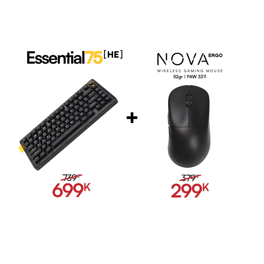 [BUNDLE] Essential75 HE Keyboard & Mouse Bundle