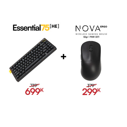 [BUNDLE] Essential75 HE Keyboard & Mouse Bundle