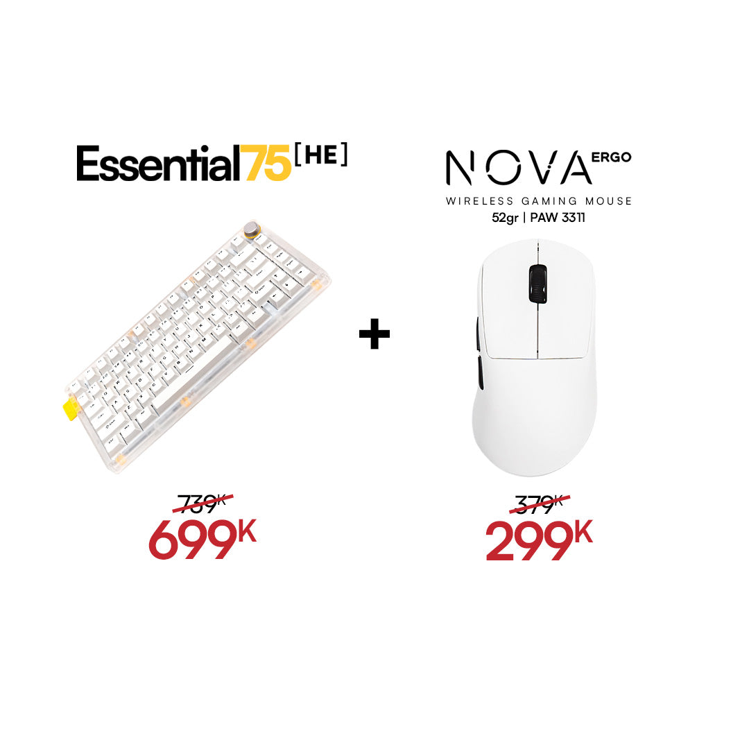 [BUNDLE] Essential75 HE Keyboard & Mouse Bundle