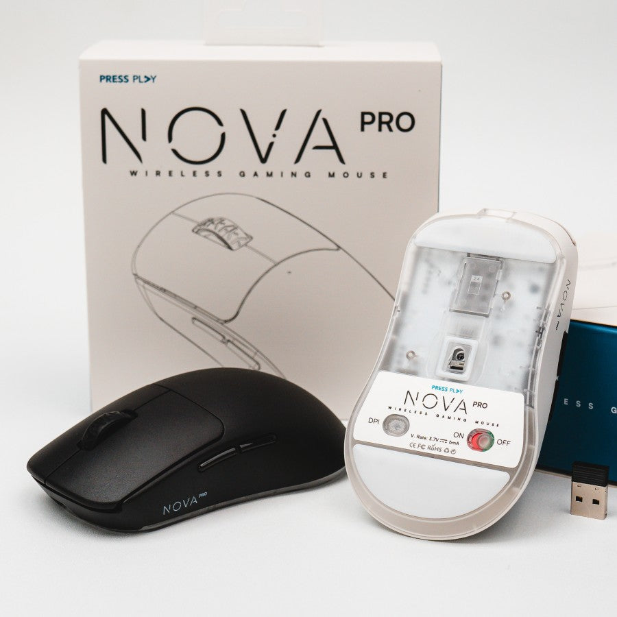 NOVA PRO Lightweight Wireless Gaming Mouse – pressplayid