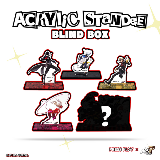 Press Play x Persona 5 Royal Phantom Thieves Collectible Acrylic Standee Blind Box