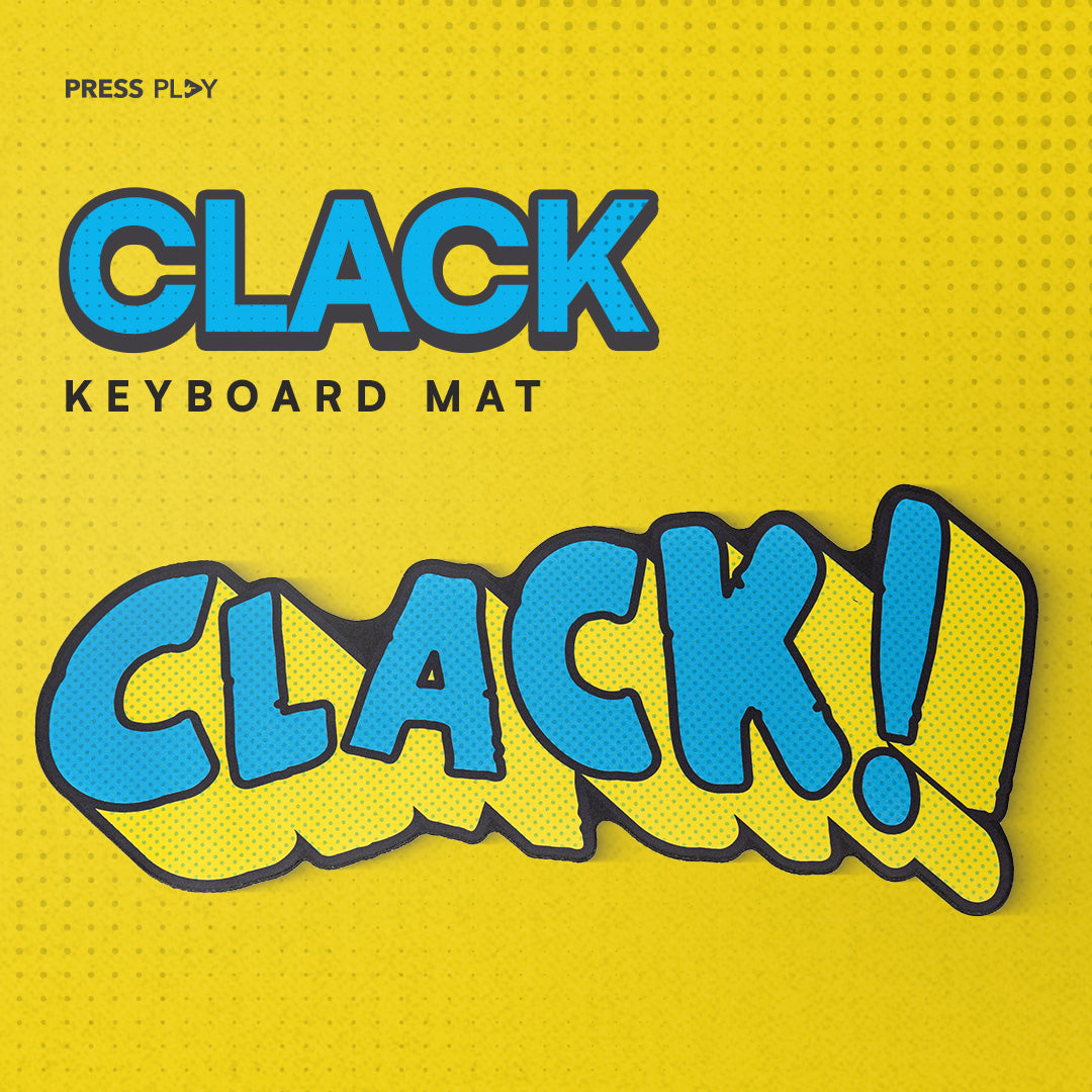 CLACK! Irregular Keyboard Mat Deskmat