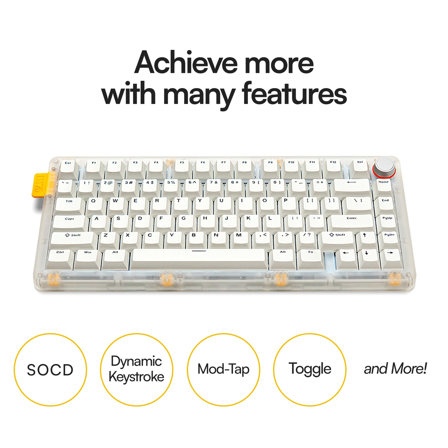 ESSENTIAL75 HE 75% Rapid Trigger Hall Effect Mechanical Keyboard
