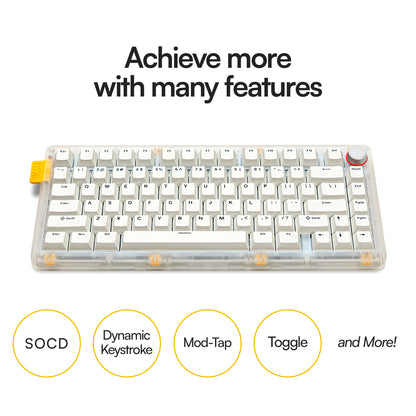 ESSENTIAL75 HE 75% Rapid Trigger Hall Effect Mechanical Keyboard