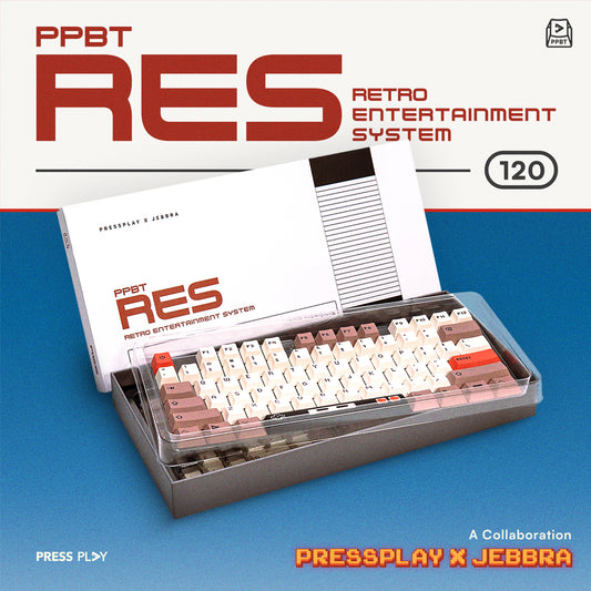 PPBT RES Dye Sub Keycaps
