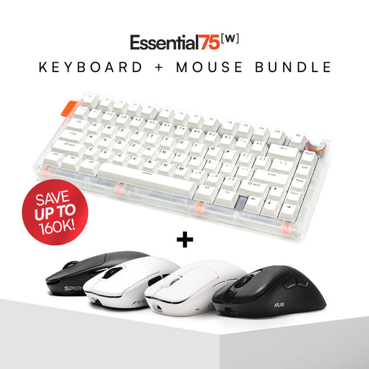 [BUNDLE] Essential75W Wireless Keyboard & Mouse Bundle
