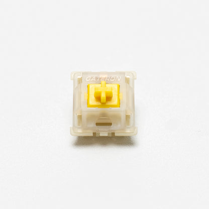 GATERON Milky Yellow Pro KS-3 Linear Switch 60g PCB Mount