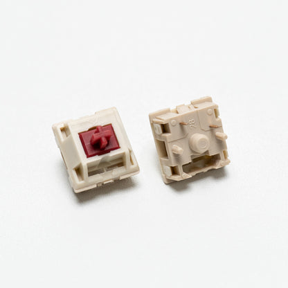 KTT Retro Red 58g POK Linear Switch PCB Mount