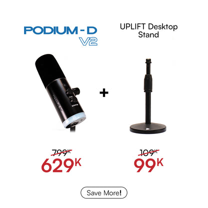 PODIUM D V2 Dynamic Microphone Type-C USB