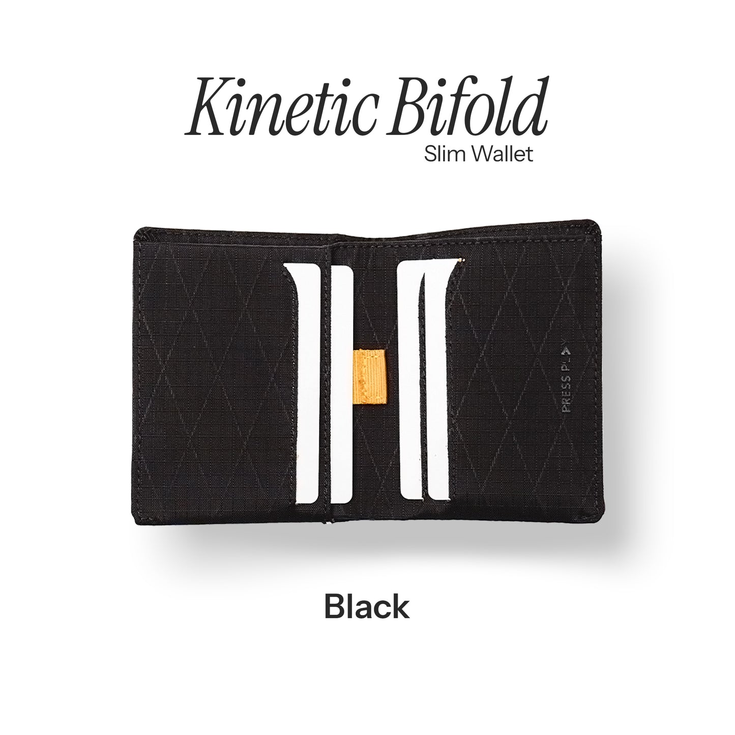 KINETIC Bifold Slim X-Pac Wallet Dompet Sintetis Pria by Press Play