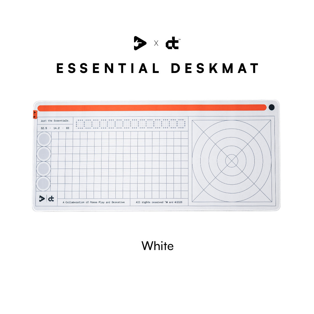 ESSENTIAL - Press Play x Deskative Gaming Mousepad Deskmat