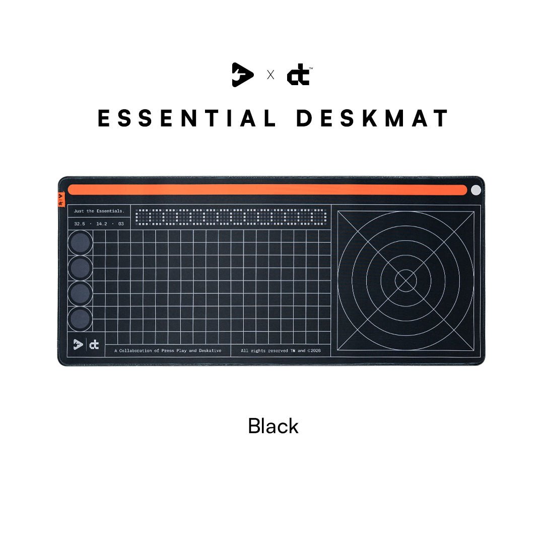 ESSENTIAL - Press Play x Deskative Gaming Mousepad Deskmat