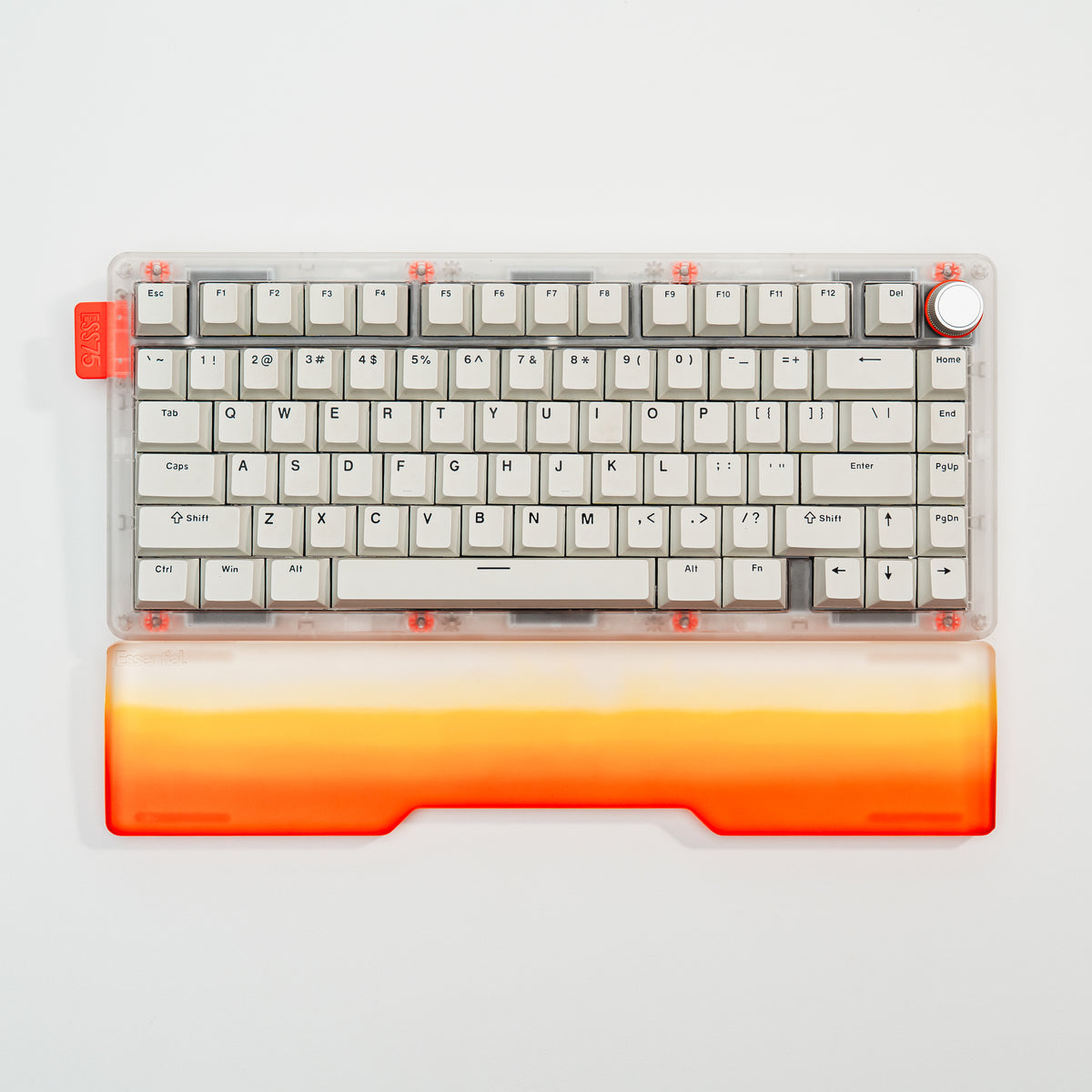 Essential Acrylic Wrist Rest/Palm Rest 75% TKL