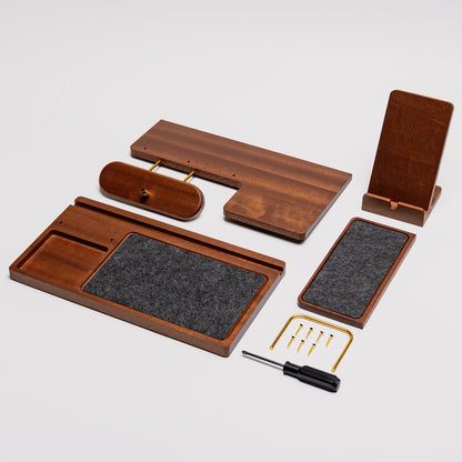 NOOK Nightstand Organizer Gadget Smartphone Wristwatch Tray