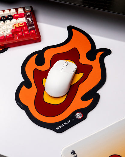 [PRESS PLAY x DEMON SLAYER] NICHIRIN GUARD - RENGOKU 24x35,5cm Irregular Mousepad