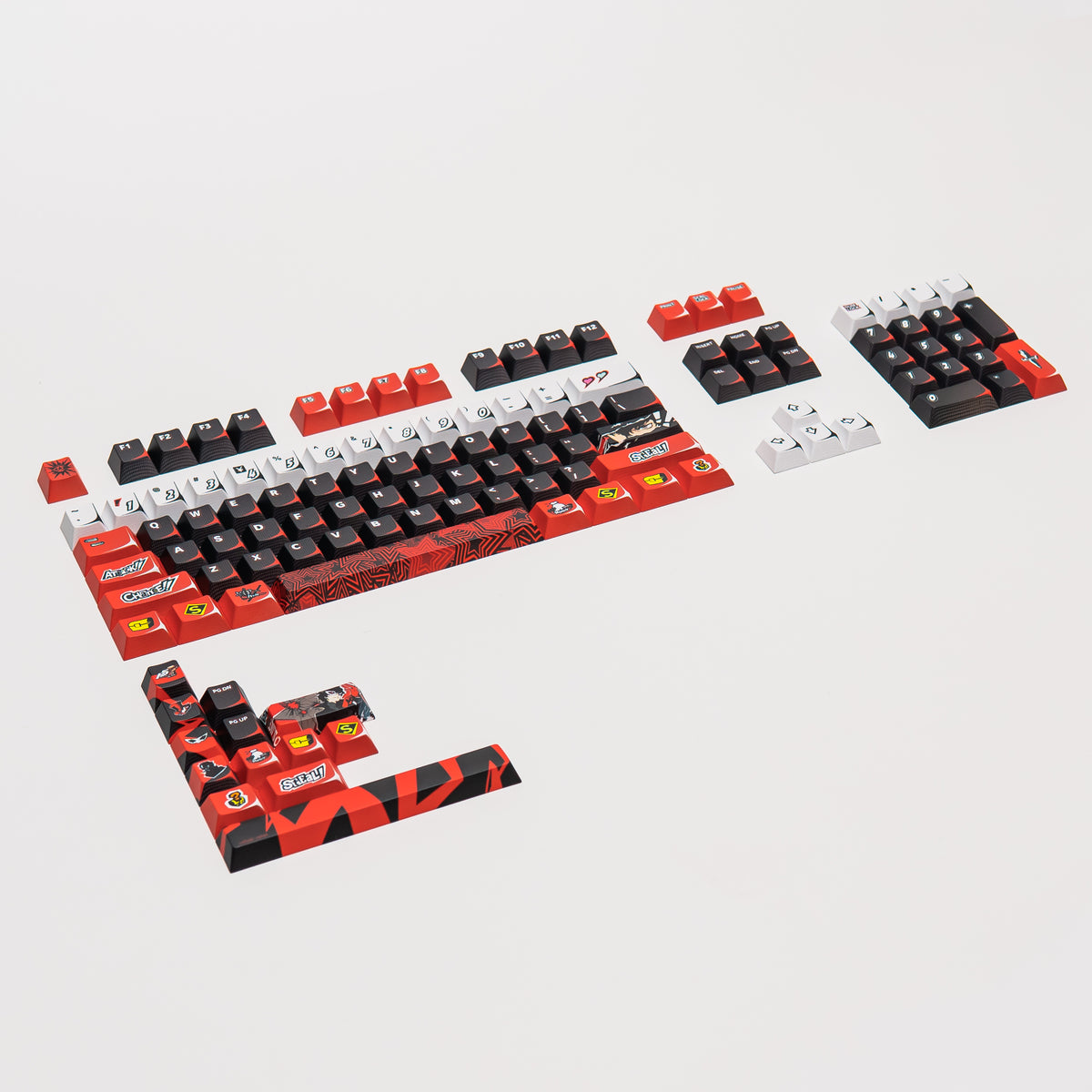 Press Play x Persona 5 Royal PPBT JOKER Dye Sub Keycaps Set