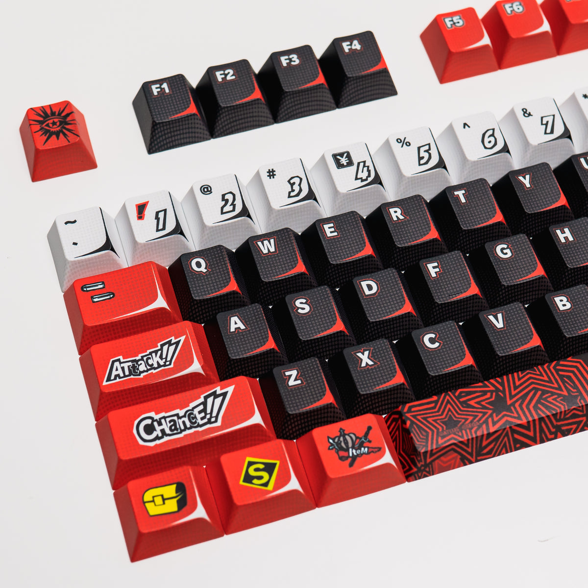 Press Play x Persona 5 Royal PPBT JOKER Dye Sub Keycaps Set