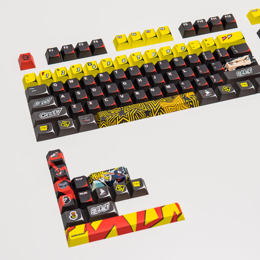 Press Play x Persona 5 Royal PPBT SKULL Dye Sub Keycaps Set