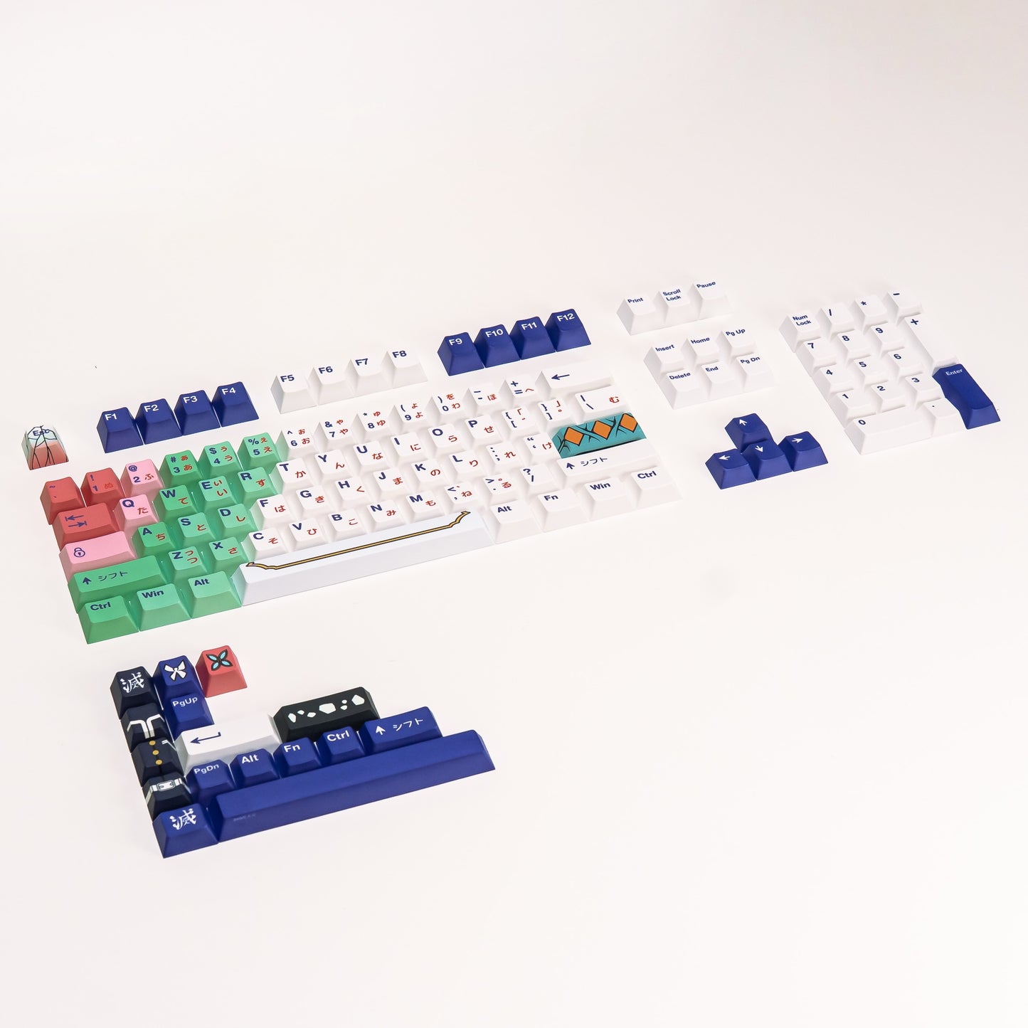 [PRESS PLAY X DEMON SLAYER] PPBT KOCHO SHINOBU Dye Sub Keycaps