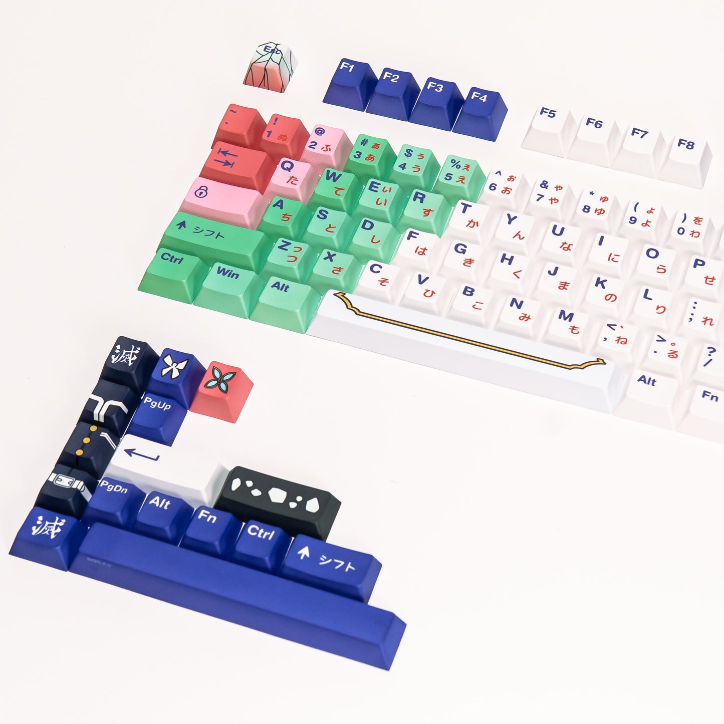 [PRESS PLAY X DEMON SLAYER] PPBT KOCHO SHINOBU Dye Sub Keycaps