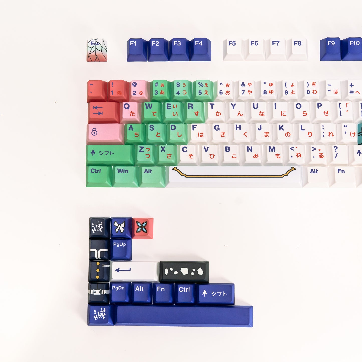 [PRESS PLAY X DEMON SLAYER] PPBT KOCHO SHINOBU Dye Sub Keycaps
