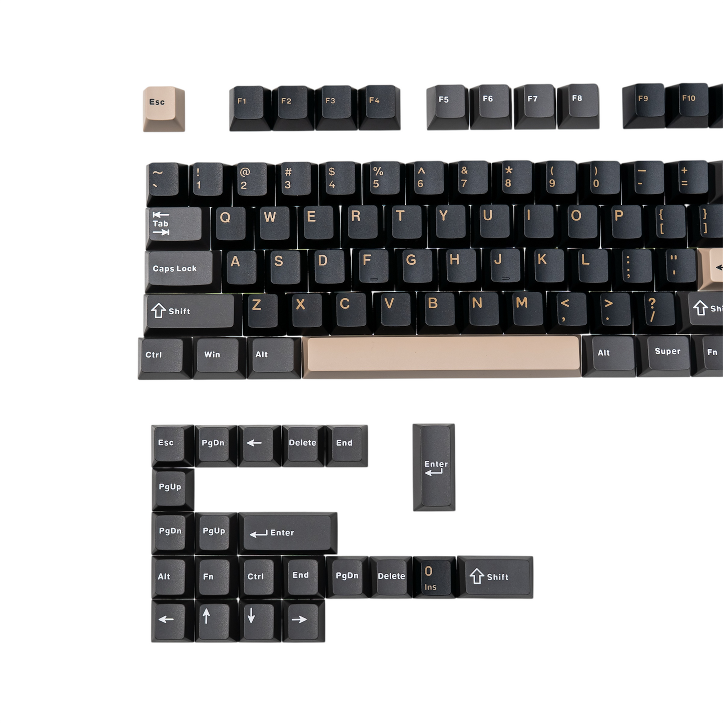 VOID PBT Doubleshot Keycaps Set by Press Play