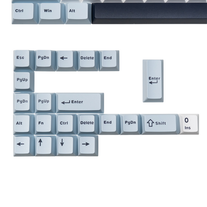 GLACIER PBT Doubleshot Keycaps Set by Press Play