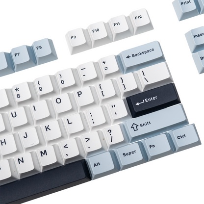 GLACIER PBT Doubleshot Keycaps Set by Press Play