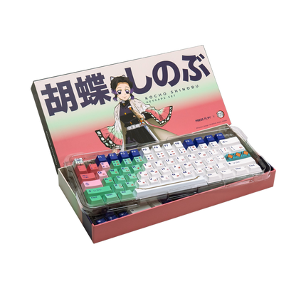 [PRESS PLAY X DEMON SLAYER] PPBT KOCHO SHINOBU Dye Sub Keycaps