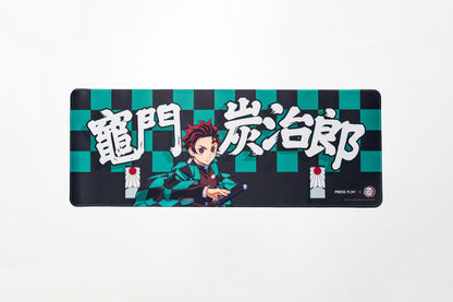 [PRESS PLAY x DEMON SLAYER] CHARACTER 30x80 Gaming Deskmat Mousepad