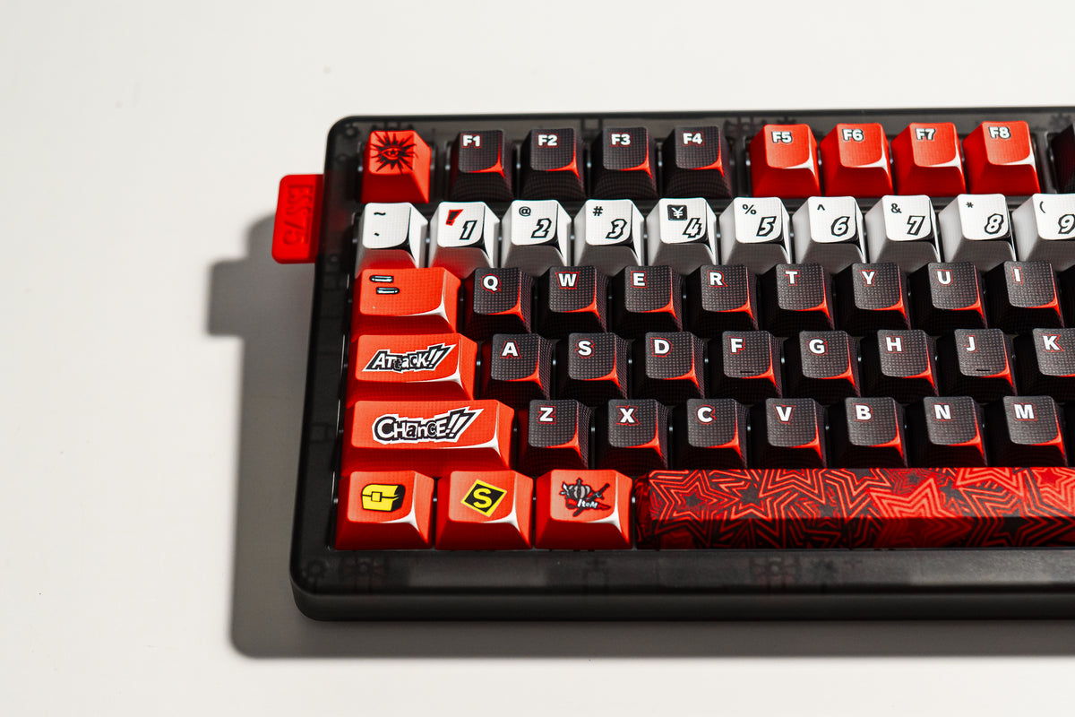 Press Play x Persona 5 Royal Essential75 Joker Edition Wired Gaming Keyboard