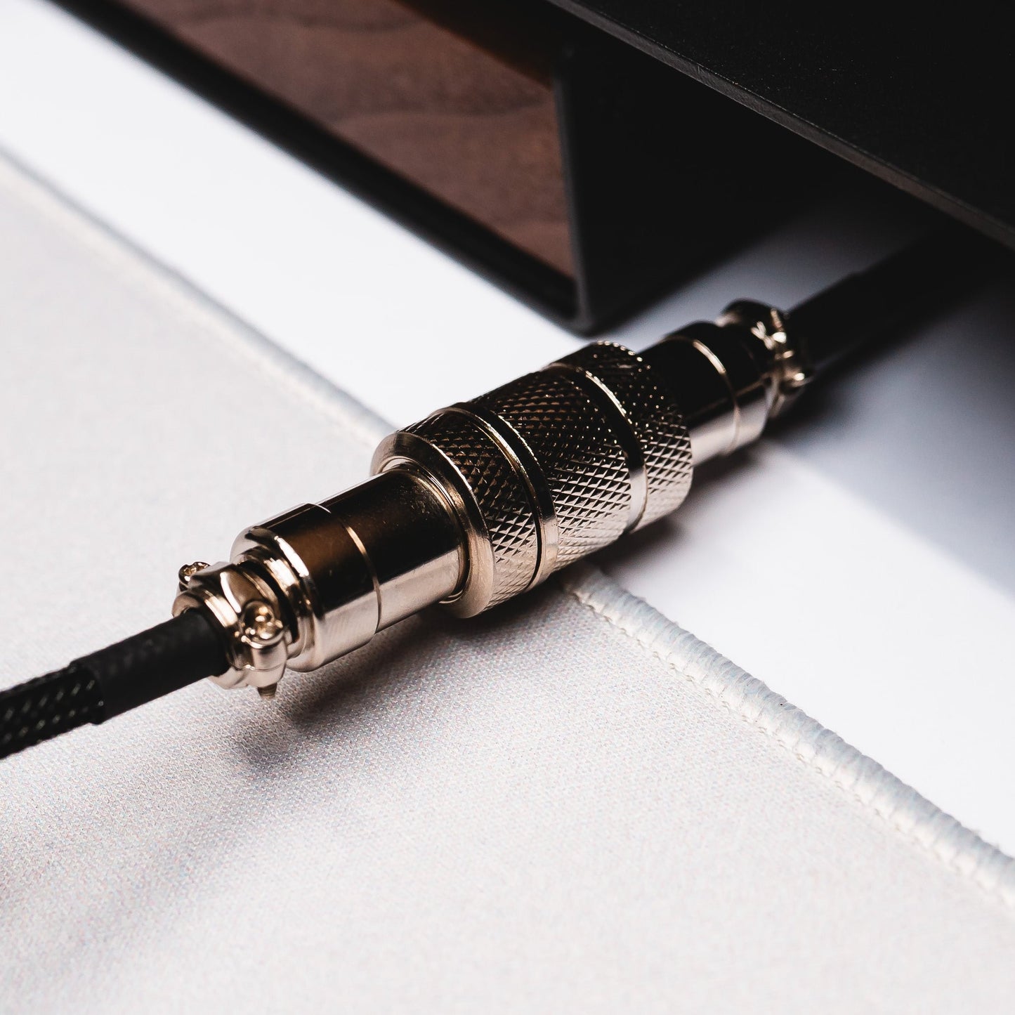 Coiled Cable BASIC - Type C Aviator Cable for Mechanical Keyboard