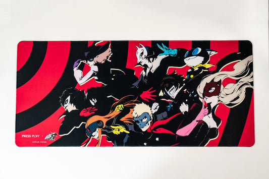 Press Play x Persona 5 Royal PHANTOM THIEVES 40x90 Gaming Deskmat Mousepad