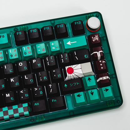 [Press Play x Demon Slayer] ESSENTIAL75 HE TANJIRO Edition 75% Rapid Trigger Hall Effect Keyboard