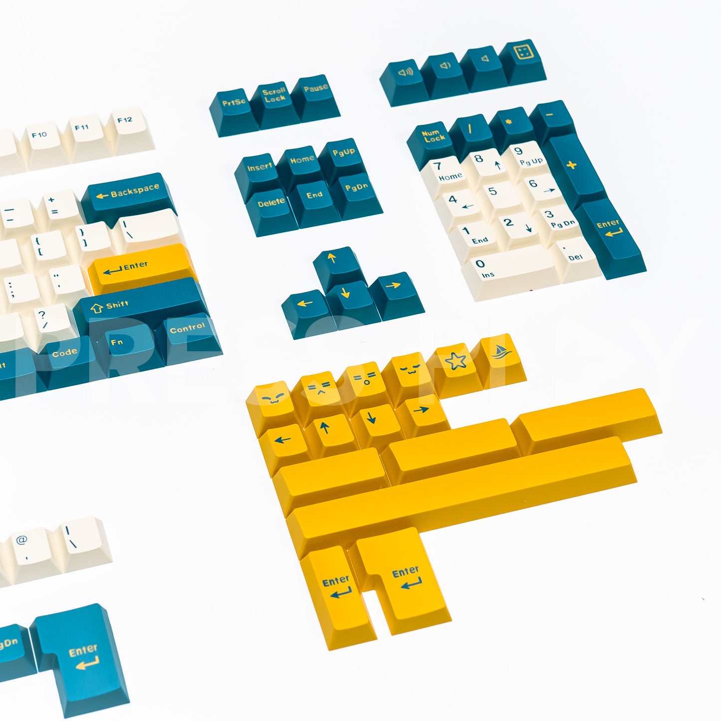 MARINA Doubleshot Keycaps Keycap Set by Press Play