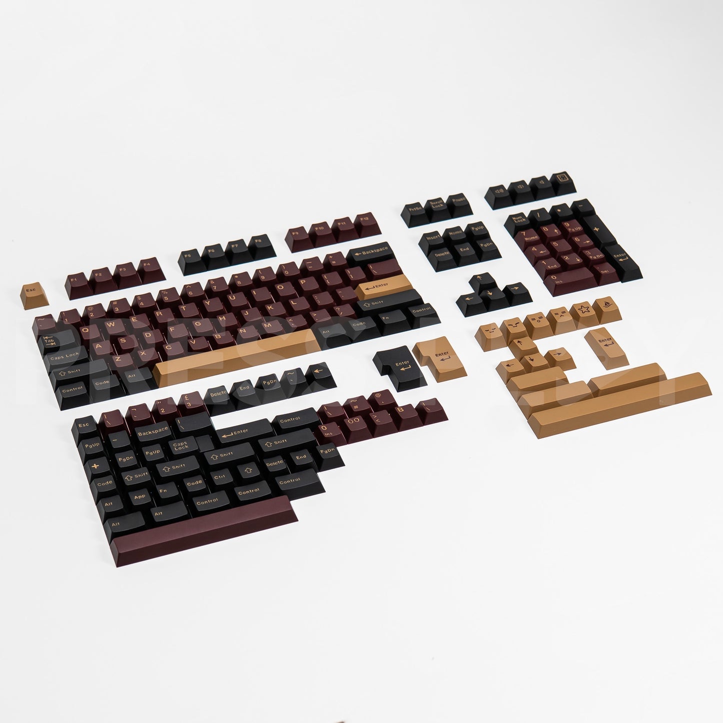 SCARLET PBT Doubleshot Keycaps Keycap Set