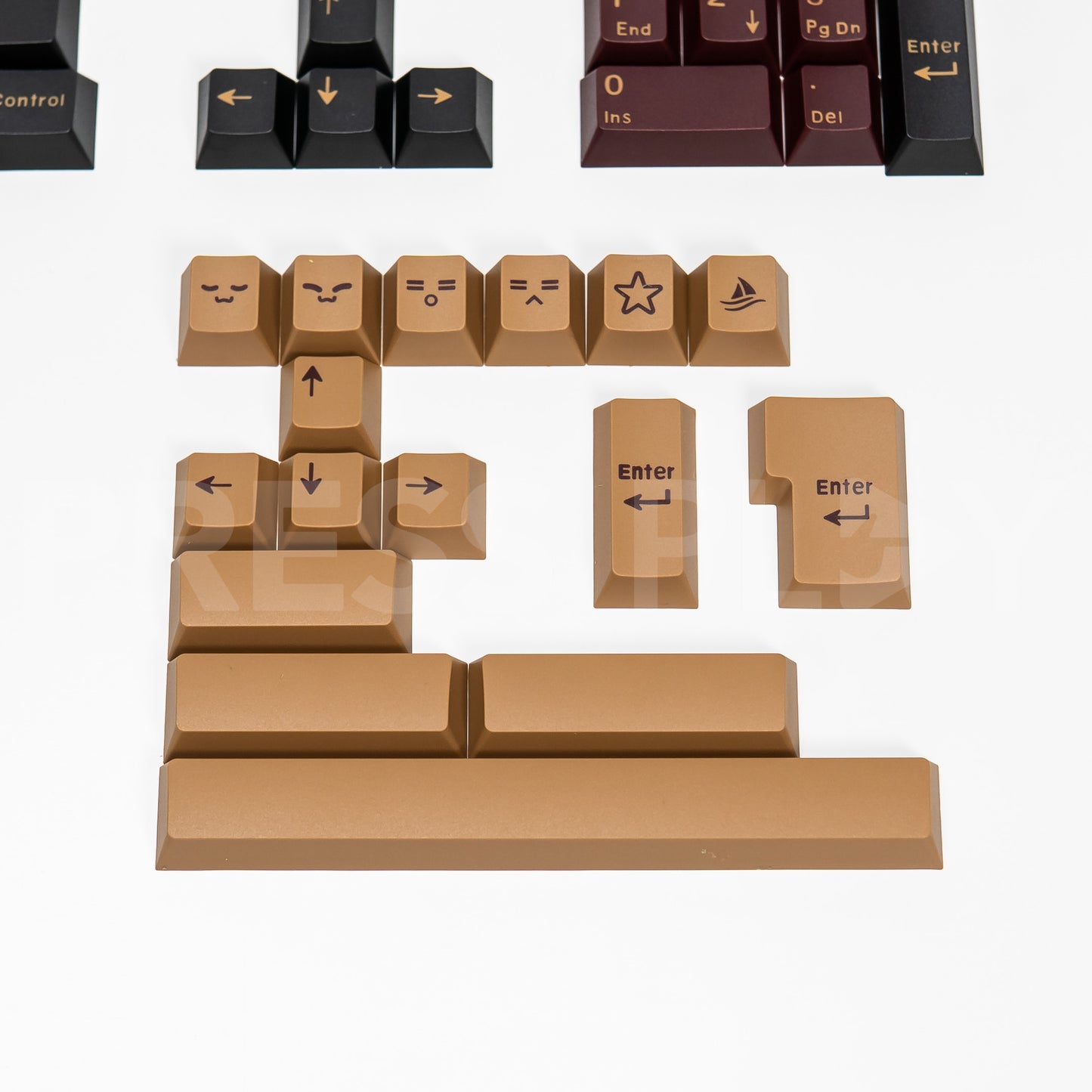 SCARLET PBT Doubleshot Keycaps Keycap Set