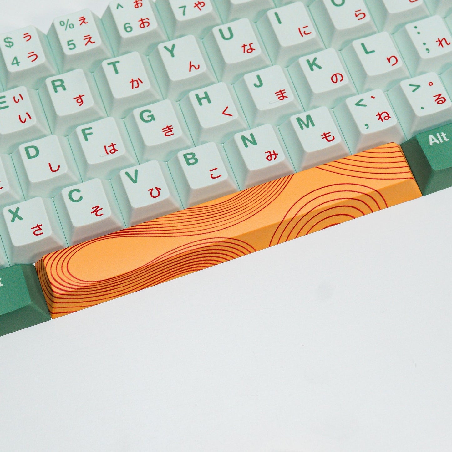 PPBT MATCHA PBT Dye Sub Keycaps by Press Play