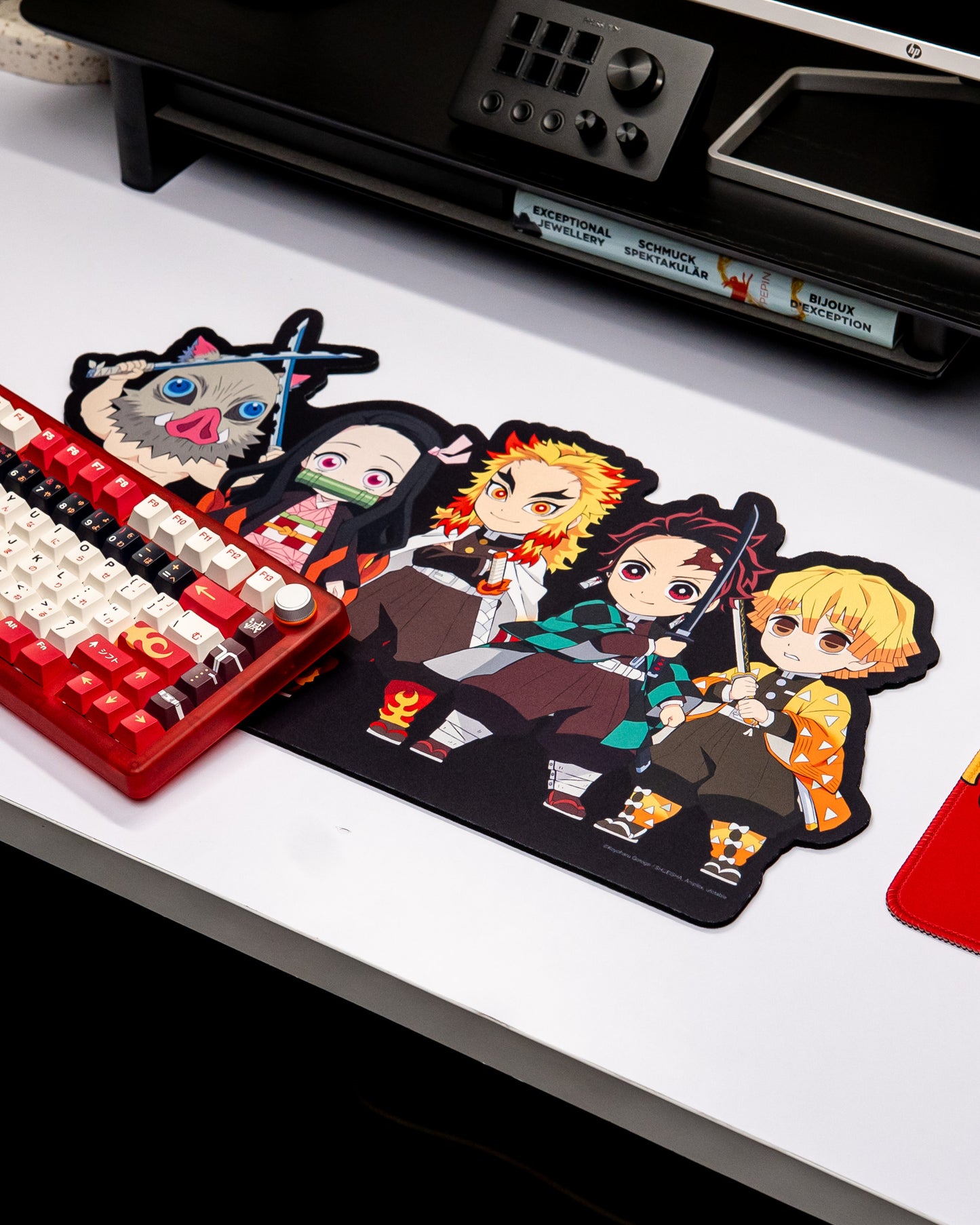 [PRESS PLAY x DEMON SLAYER] CHIBI ENSEMBLE 53x30cm Keyboard Mat