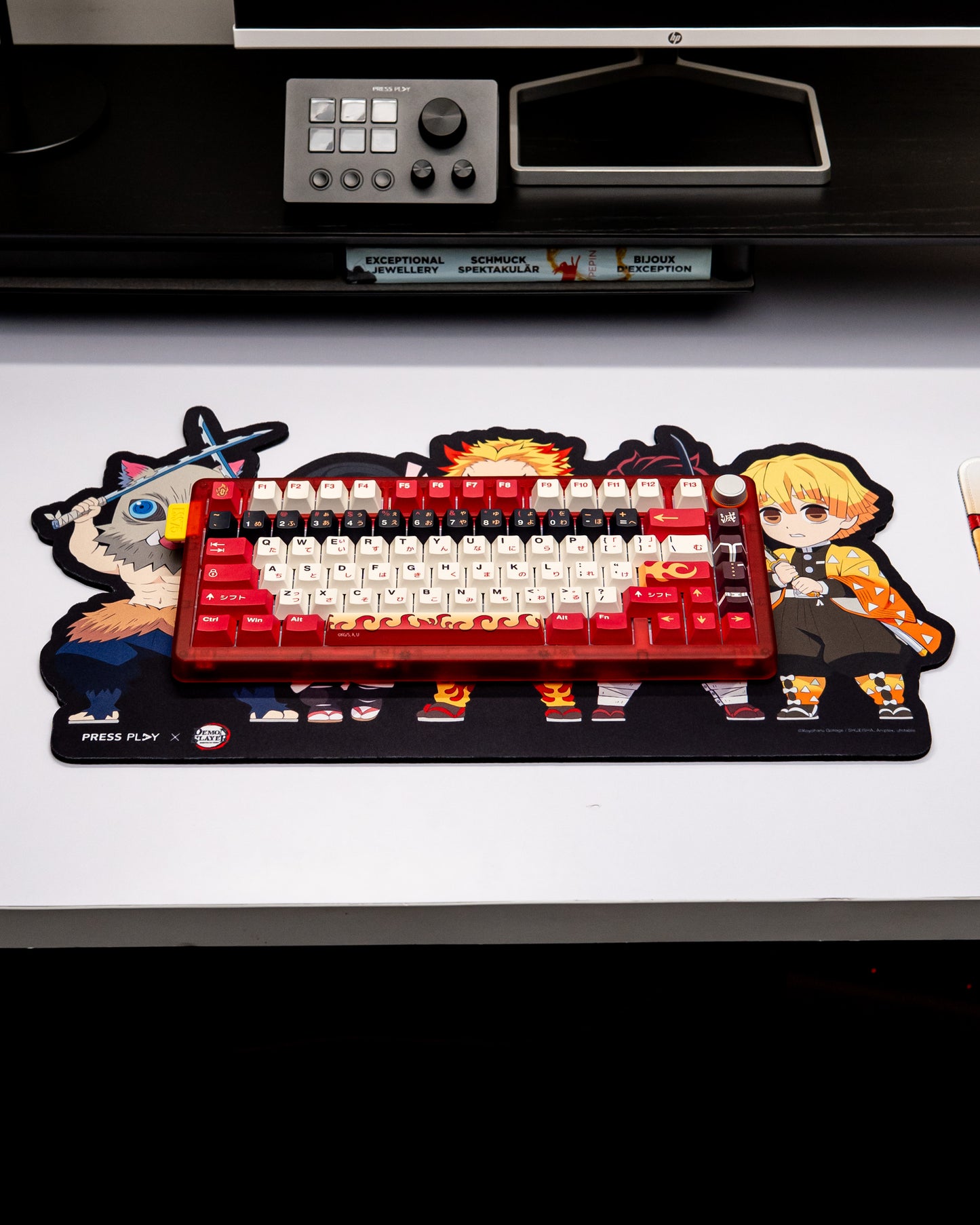[PRESS PLAY x DEMON SLAYER] CHIBI ENSEMBLE 53x30cm Keyboard Mat