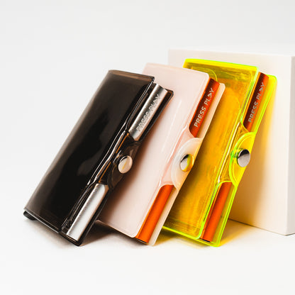 CLASSIC Clear RFID Pop Up Card Wallet