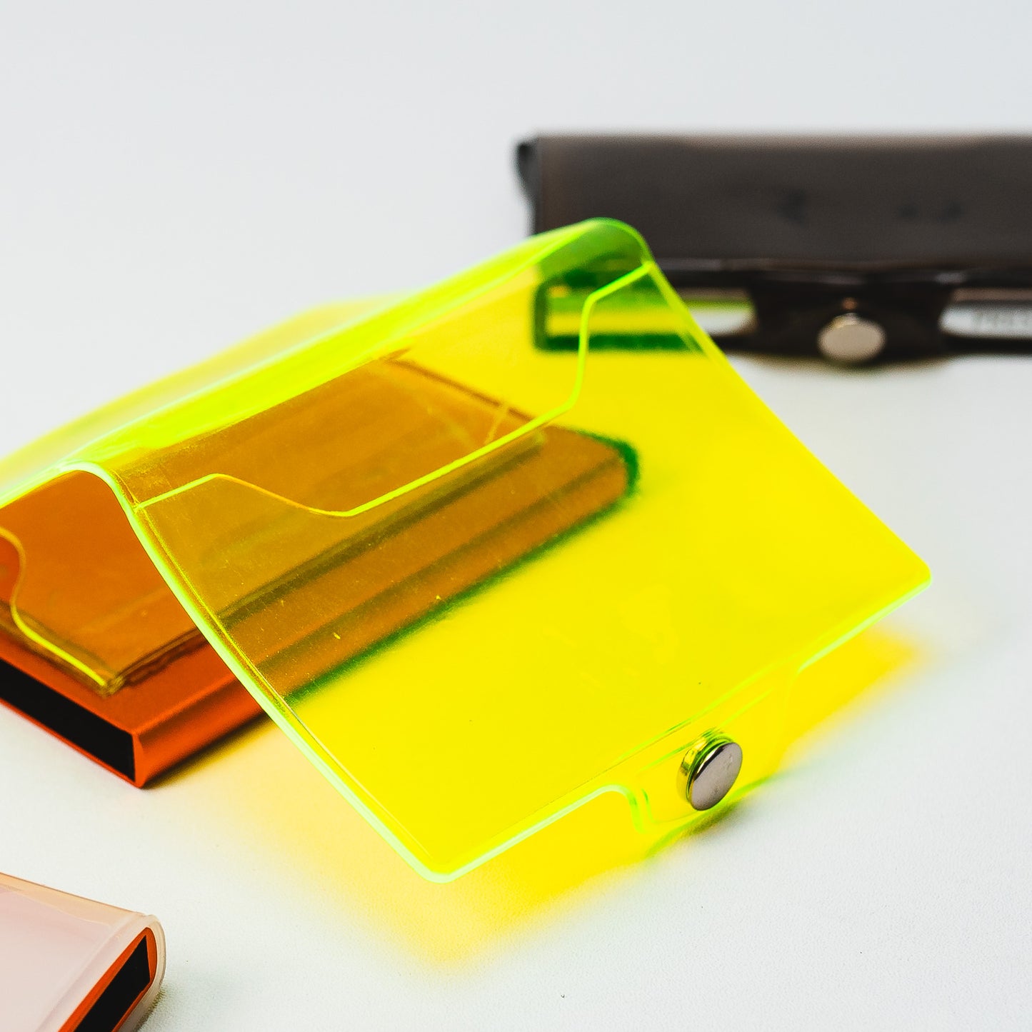 CLASSIC Clear RFID Pop Up Card Wallet