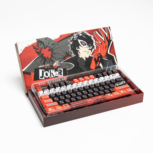 Press Play x Persona 5 Royal PPBT JOKER Dye Sub Keycaps Set