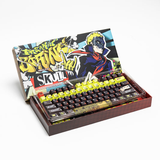 Press Play x Persona 5 Royal PPBT SKULL Dye Sub Keycaps Set