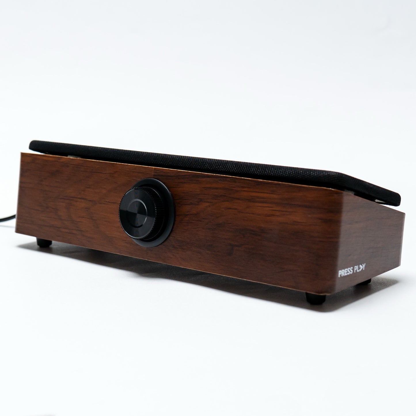 FORTE Stereo Wooden Desktop Soundbar Speaker