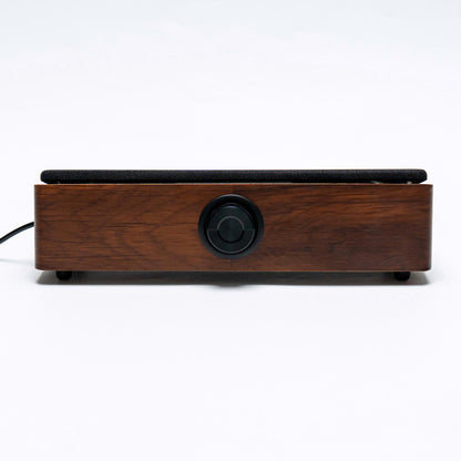 FORTE Stereo Wooden Desktop Soundbar Speaker